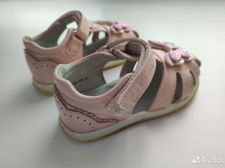 Сандалии для девочки 22 размер