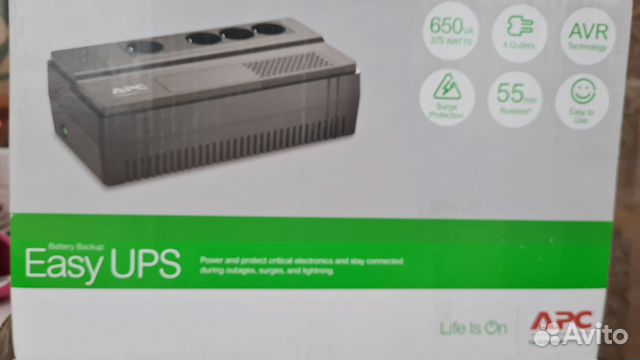 Источник бесперебойного питания Easy UPS bw650i