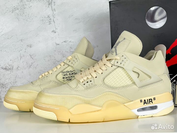 Nike Air Jordan 4 Retro Off-White Sail