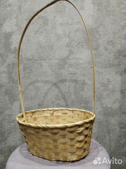 Корзина плетеная