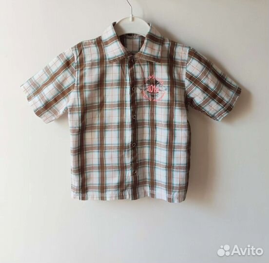 Рубашки джинсы шорты на мальчика 92см. Zara