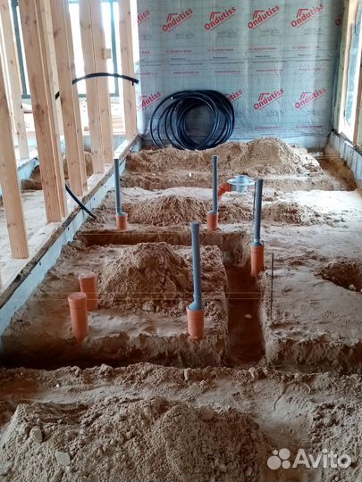 Тёплые полы/ Отопление /Водопровод