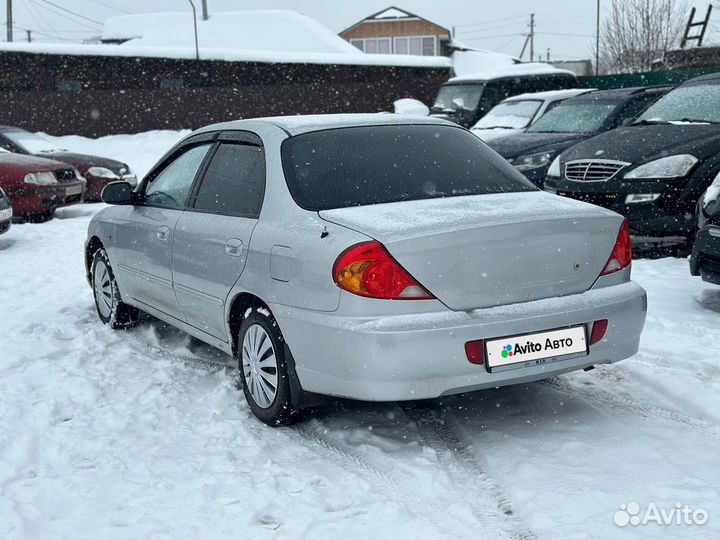 Kia Spectra 1.6 МТ, 2007, 220 000 км