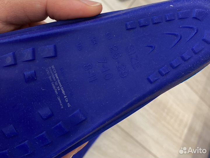 Ласты детские