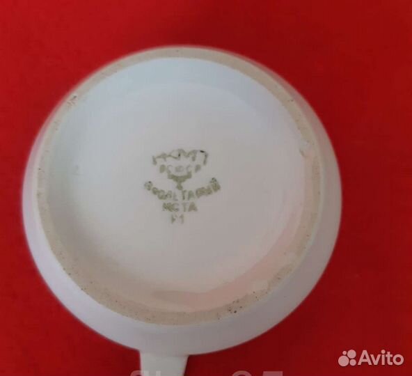 Посуда СССР 1939 г сливочник молочник Хайта