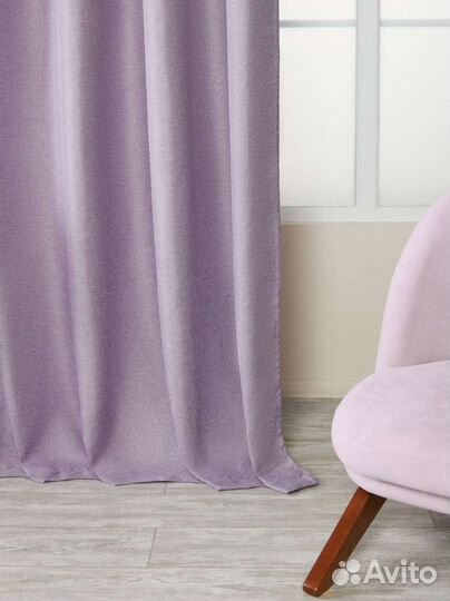 Шторы новые блэкаут рогожка 270/300