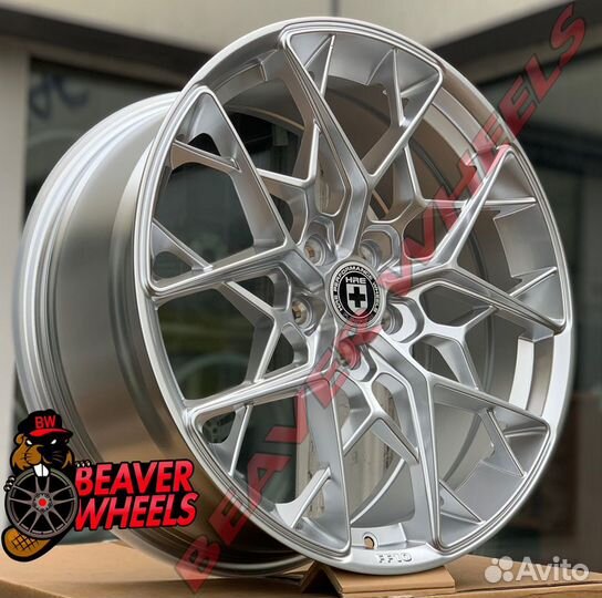 Диски R19 5x108 HRE FF10 High Silver