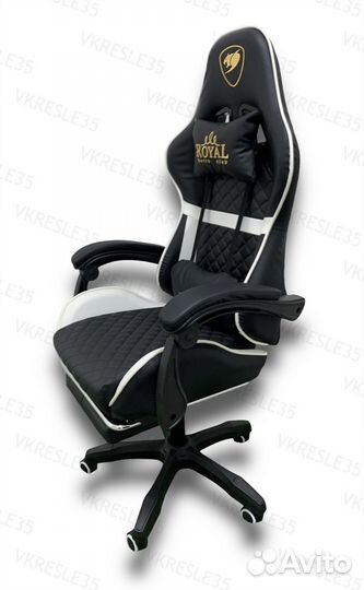 Кресло Компьютерное - Игровое Кресло с Массажем