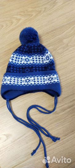 Шапка шлем для мальчика 48 50