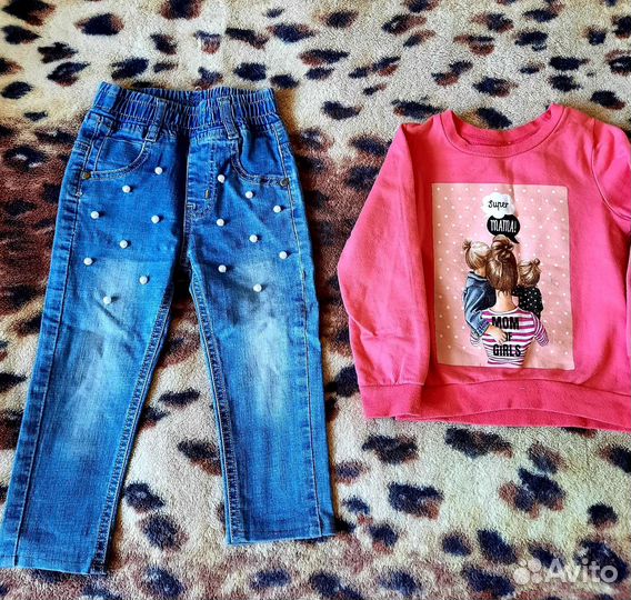 Брючки для девочки