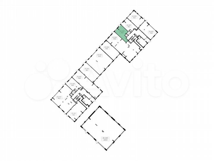 Продам торговое помещение, 49 м²