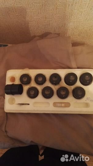 Набор окуляров ссср,мбс-9,мбс-1,2