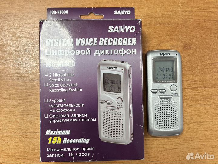 Диктофон Sanyo ICR-NT300
