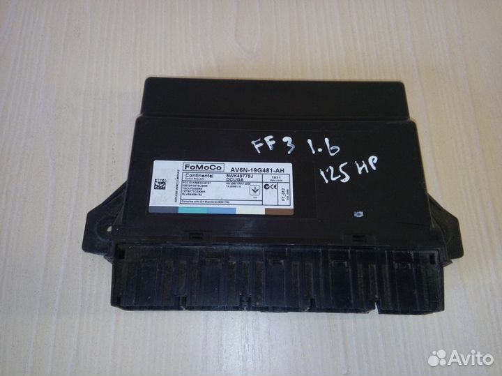 Блок комфорта Ford Focus 3 125hp