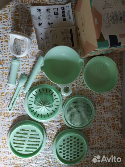 Тёрка, набор для приготовления детского пюре