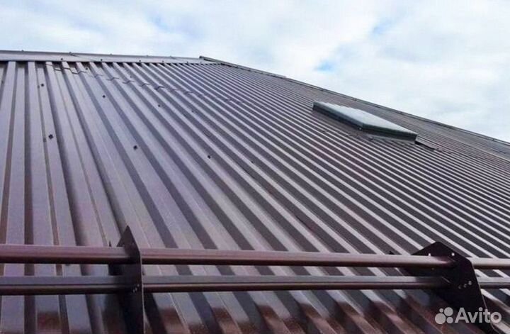 Оцинкованный профнастил С21 6х1,05м