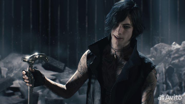 PS4 диск Devil May Cry 5,новый,запечатан,рус.верс