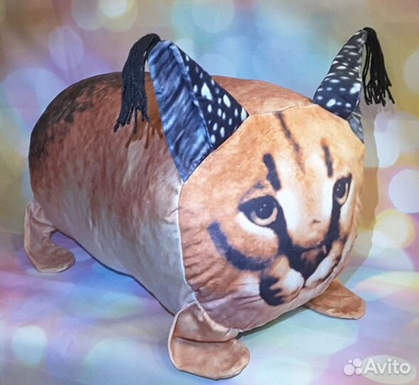 Большой русский кот каракал Шлепа