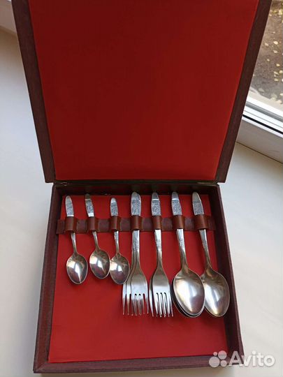 Набор столовых приборов -Рябинка+ коробки