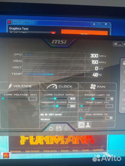 Видеокарта Radeon R9 280x 3gb