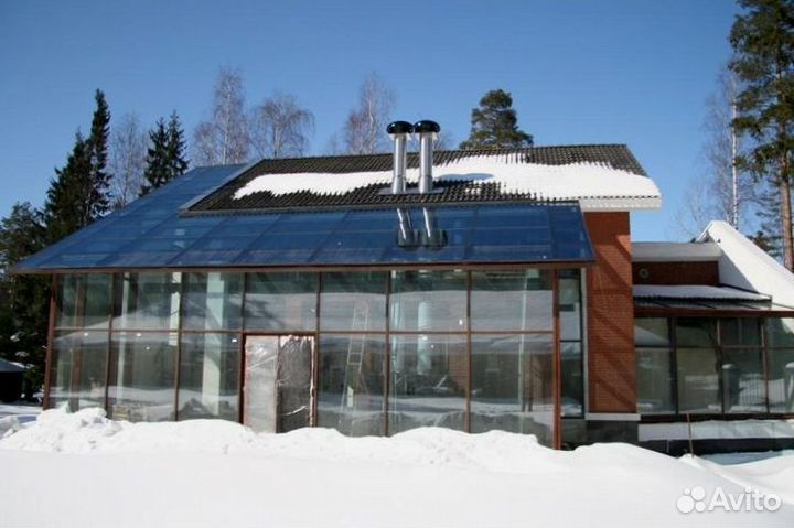 Окно в коттедж