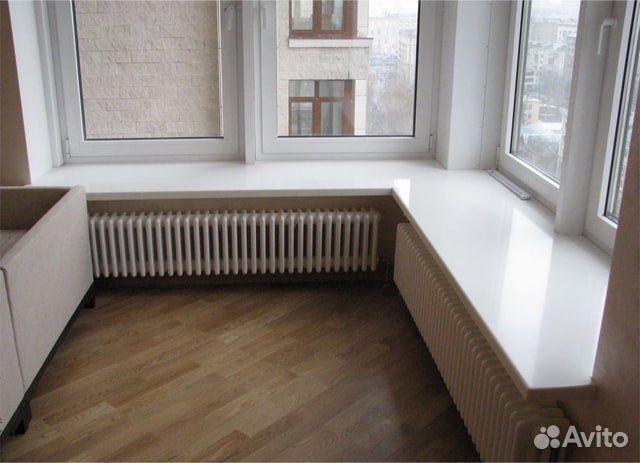 Подоконник пластиковый