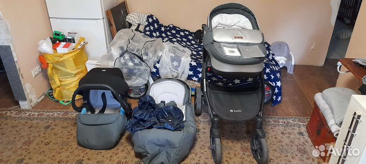 Детские коляски 3 в 1 tutis Nani