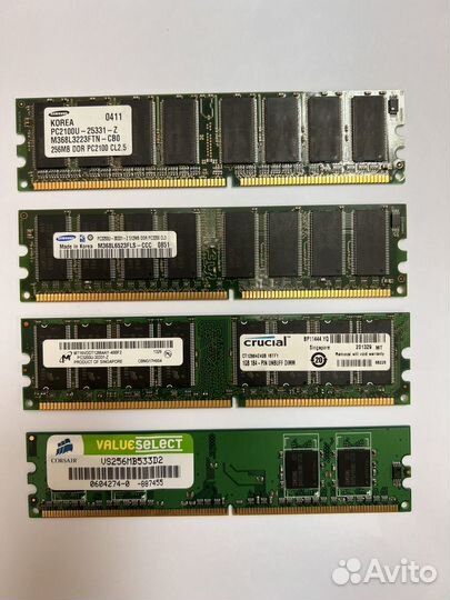 Оперативная память DDR simm 72 pin