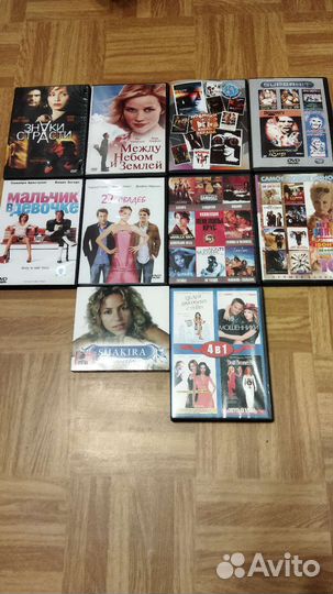 Видеофильмы на дисках