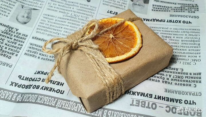 Мыло ручной работы с глиной