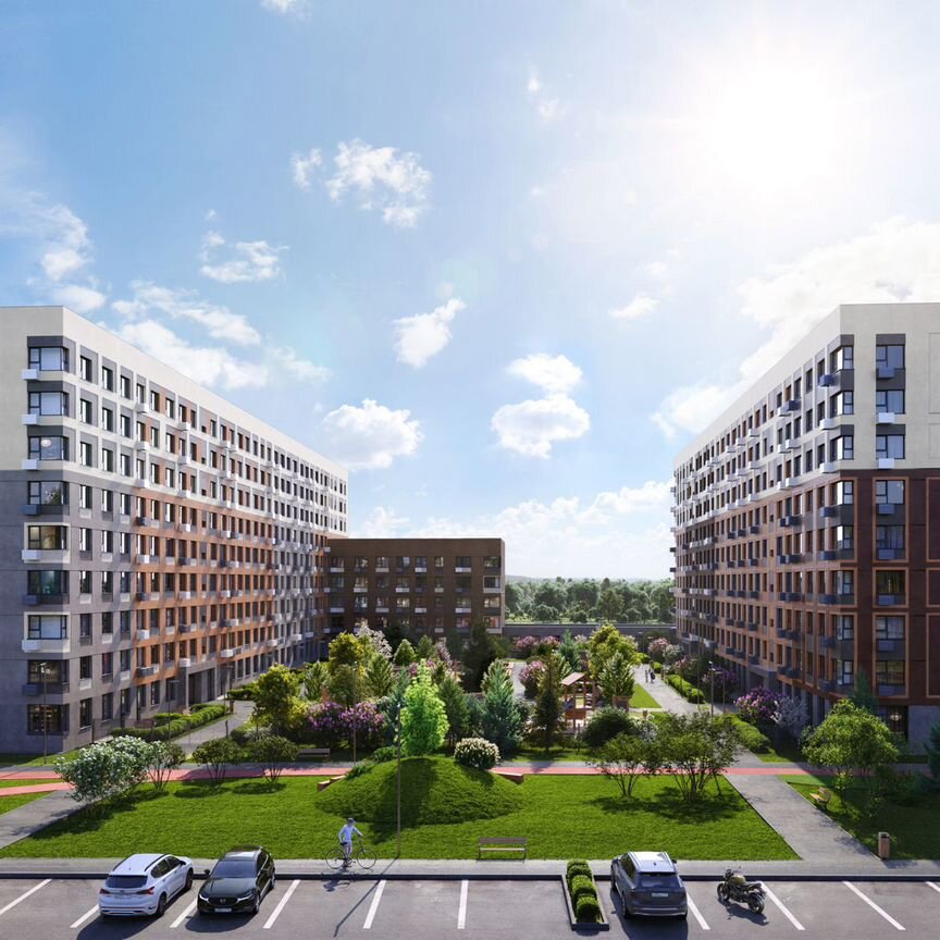 1-к. квартира, 34,6 м², 2/9 эт.