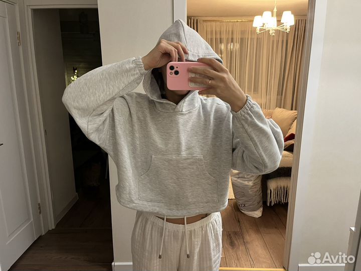 Укороченное худи