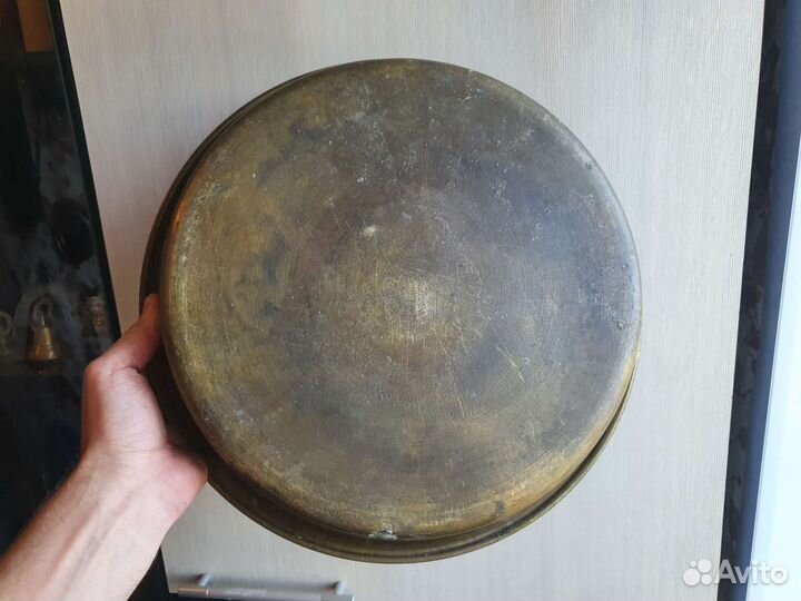 Таз латунный СССР