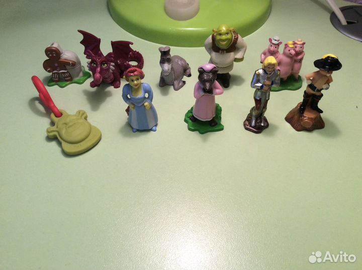 Киндер серии Шрек3,Шрек4,Мадагаскар