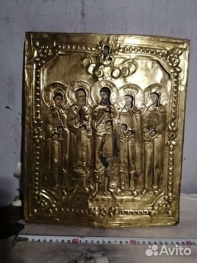 Икона в окладе 19 век