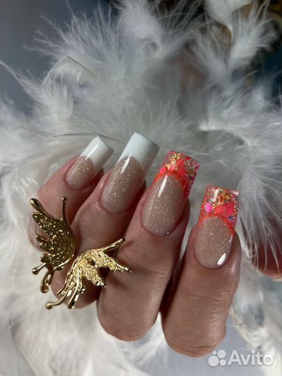 Маникюр педикюр наращивание покрытие гель лаком