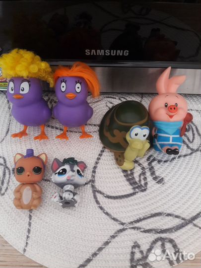 Игрушки разные