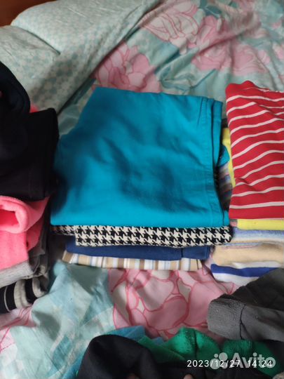Вещи на девочку 128 134 140 146 3 коробки