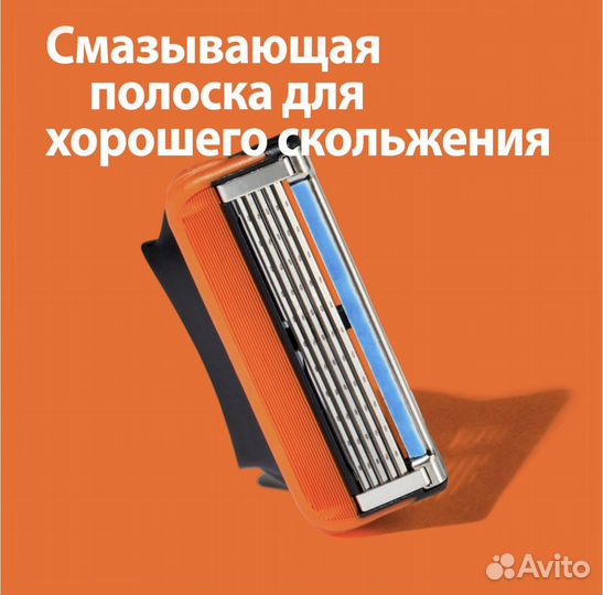 Сменные кассеты gillette fusion 5