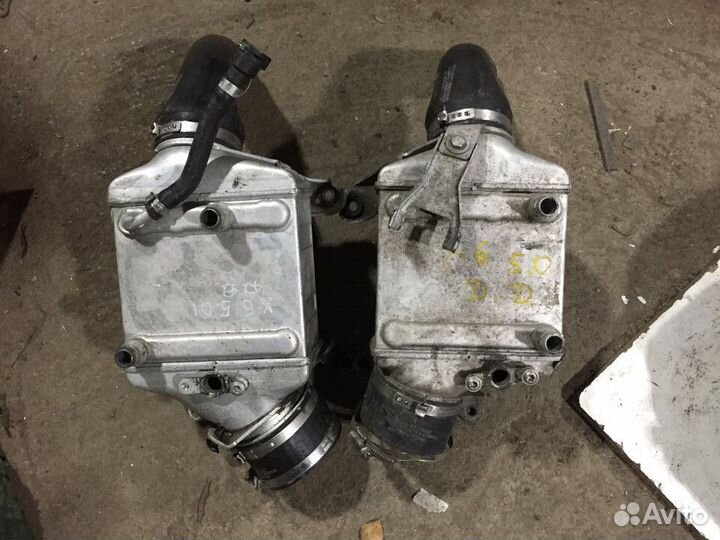 Охладитель турбины бмв мотор н63 n63 13717575404