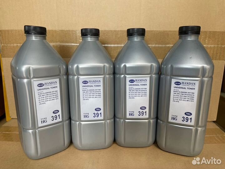 Тонер для brother Универсал тип HG 391 килограмм