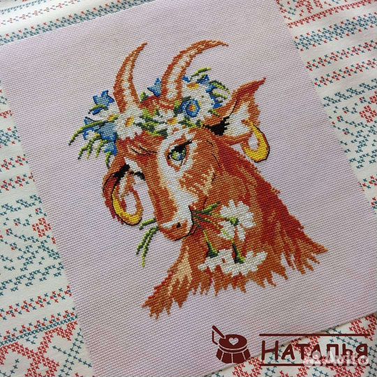 Вышивка крестом Пасхальный декор