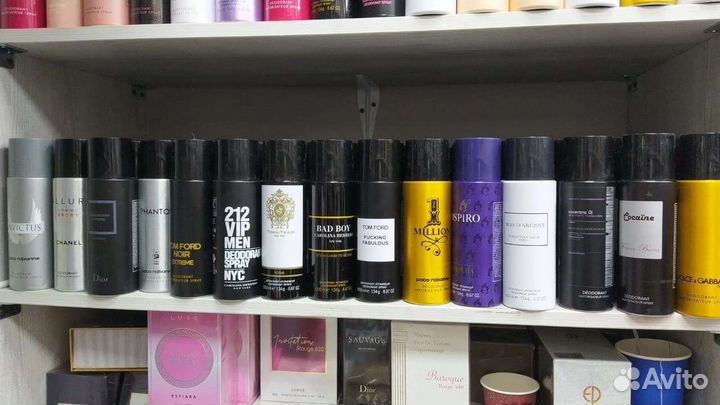 Парфюмированные дезодоранты