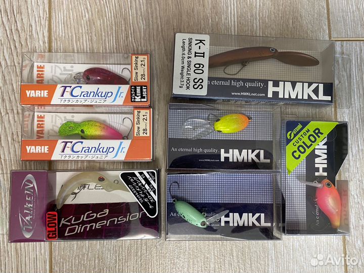 Новые воблеры hmkl yarie valkein