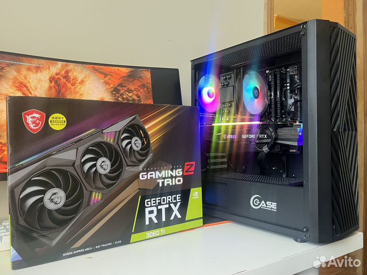 Компьютер RTX3060Ti / i5 12400f