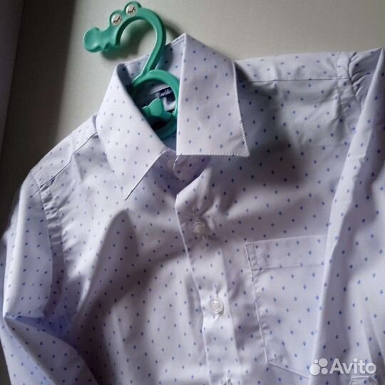 Рубашка для мальчика 96-102 бу один раз
