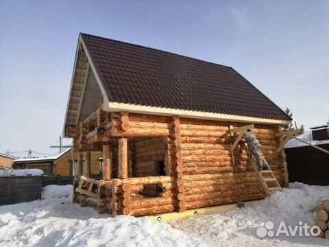 Зимнийсруб Кругляк для дома бани оцб Профбрус