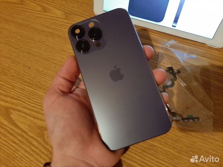 Корпус iPhone XR в стиле iPhone 13pro/14 pro