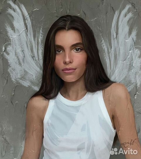 Портреты цифровые по фото