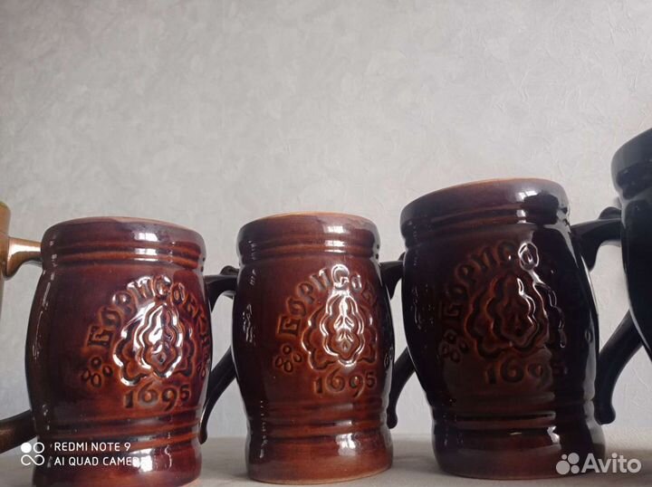 Пивные кружки керамика СССР цена за всё